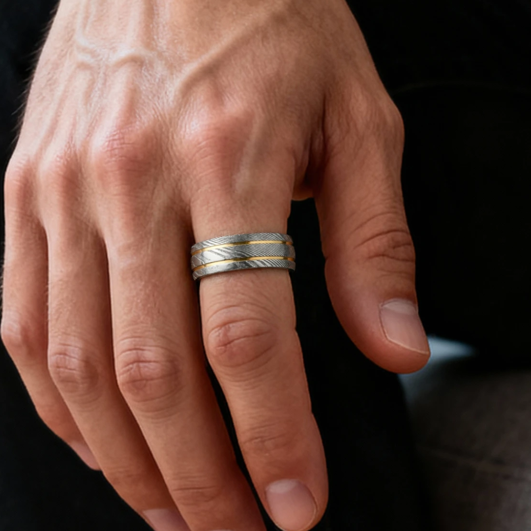 Classic Twin Line Ring