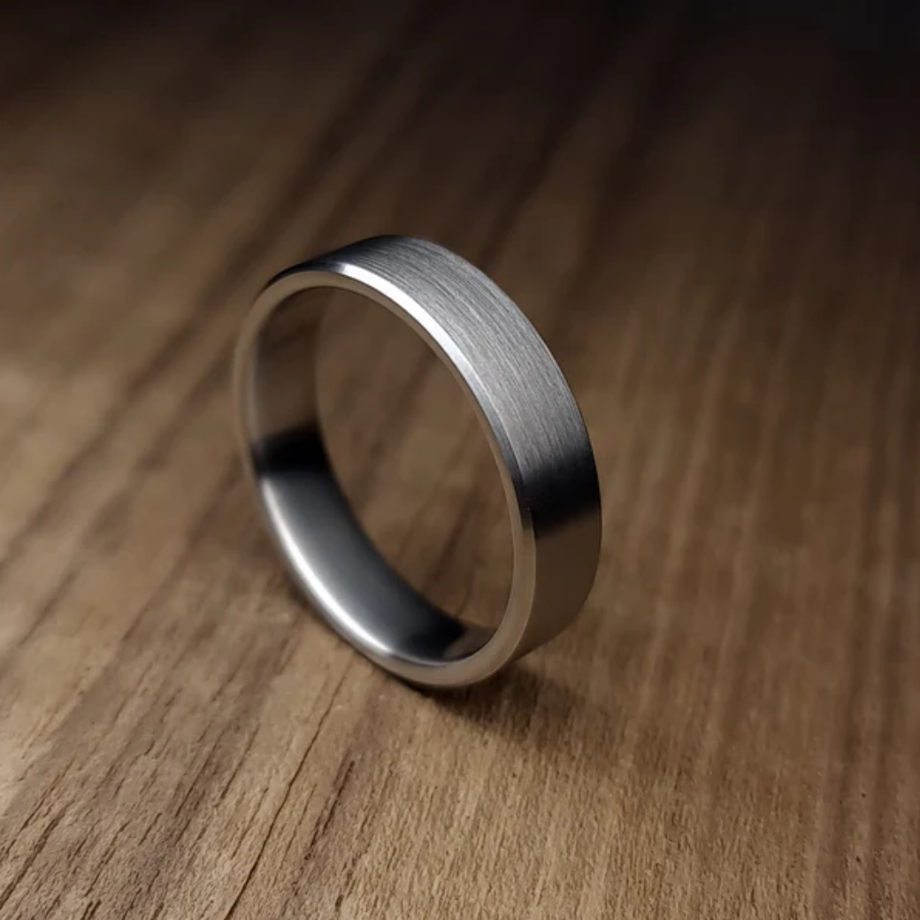 Titan Edge Silver Ring
