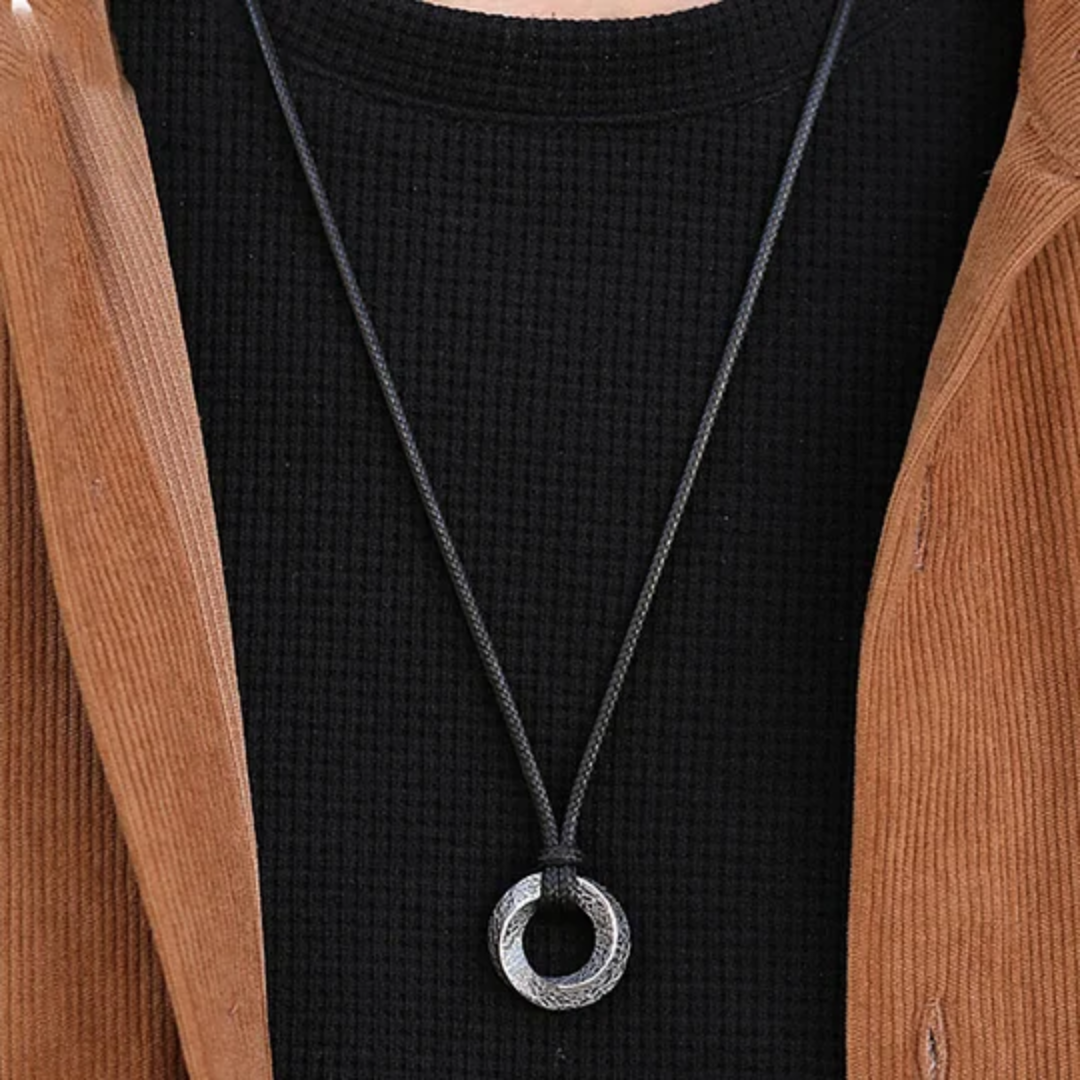 Eternal Circle Pendant Necklace