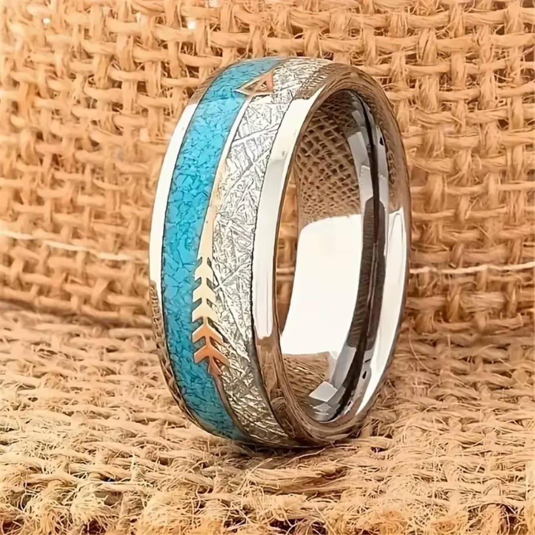 Turquoise Ridge Heritage Ring