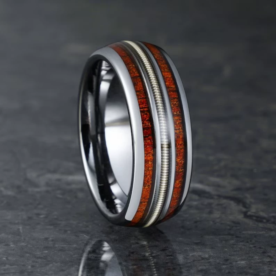 Emberforge Iron Crest Ring