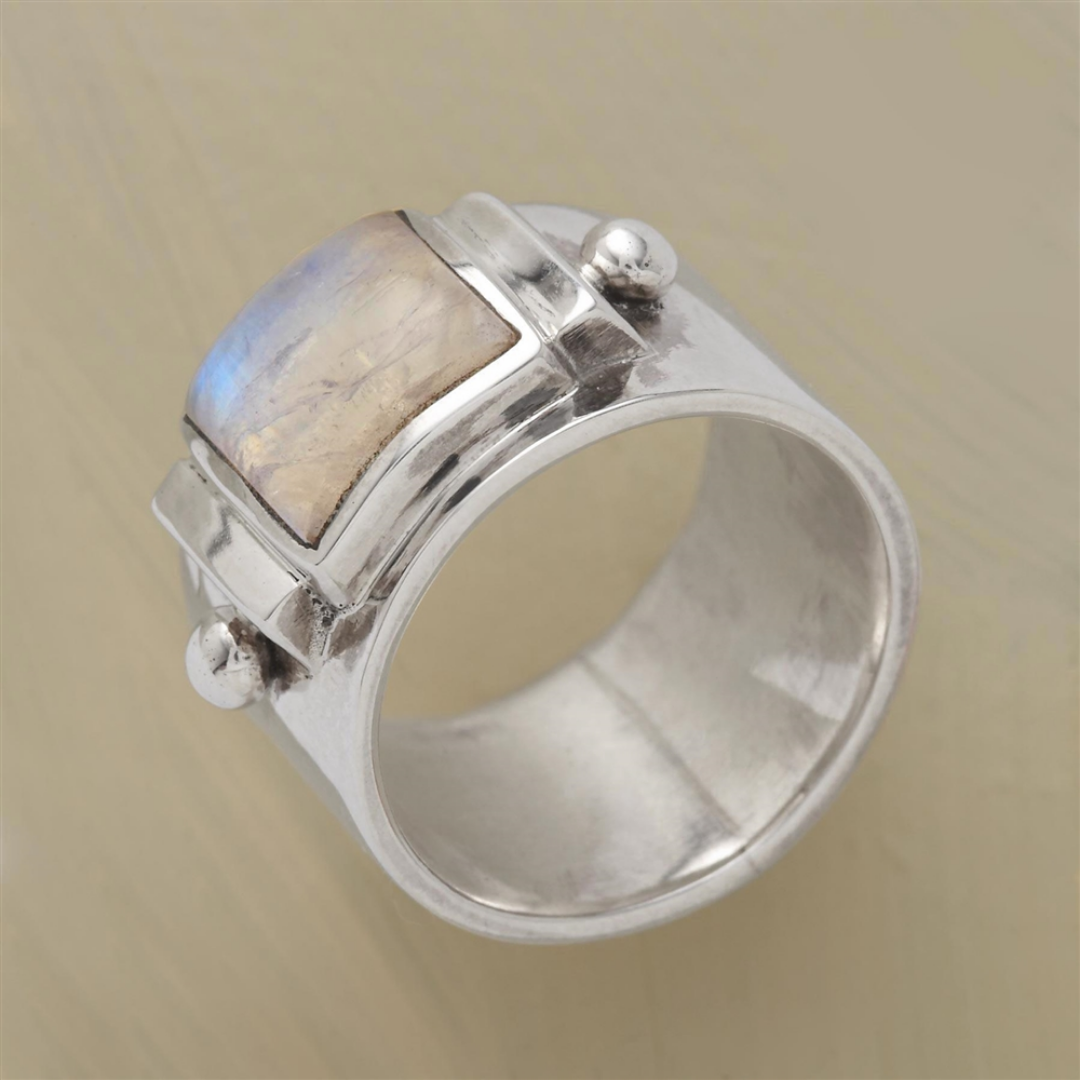 Moonstone Majesty Ring