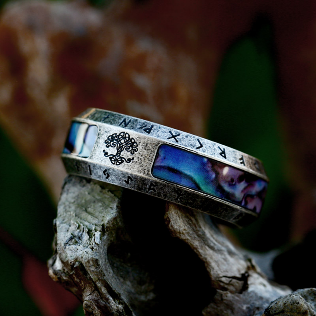 Mystic Abalone Ring