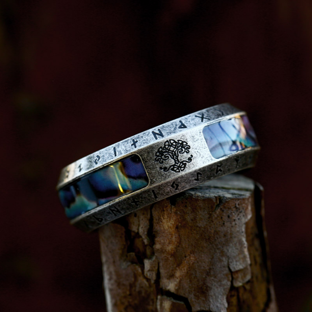 Mystic Abalone Ring