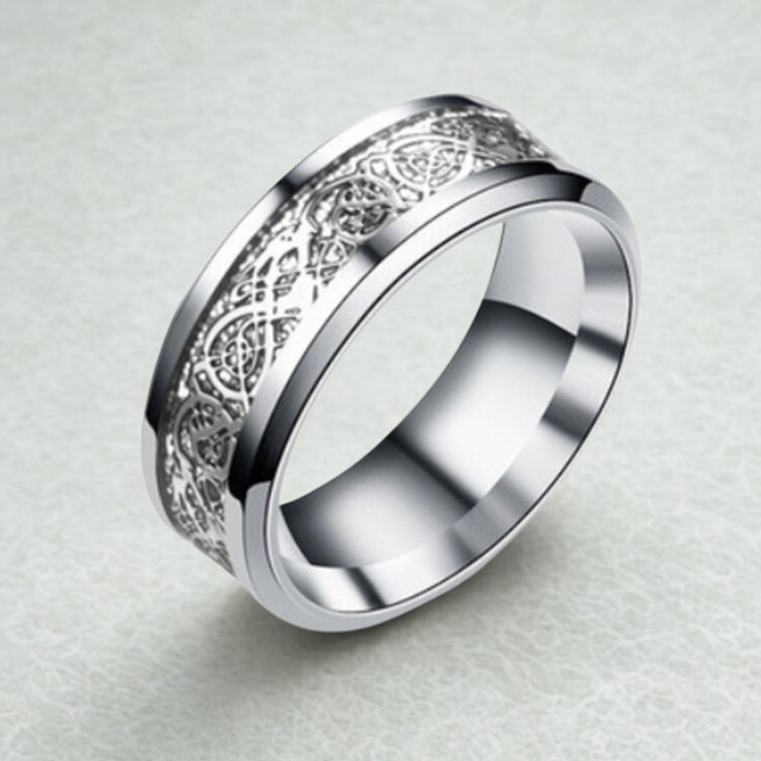 Silver Vintage Infinity Ring