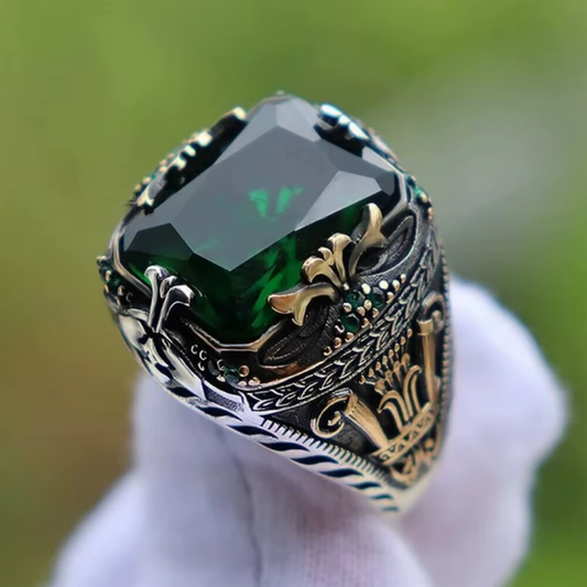 Royal Stone Crest Ring