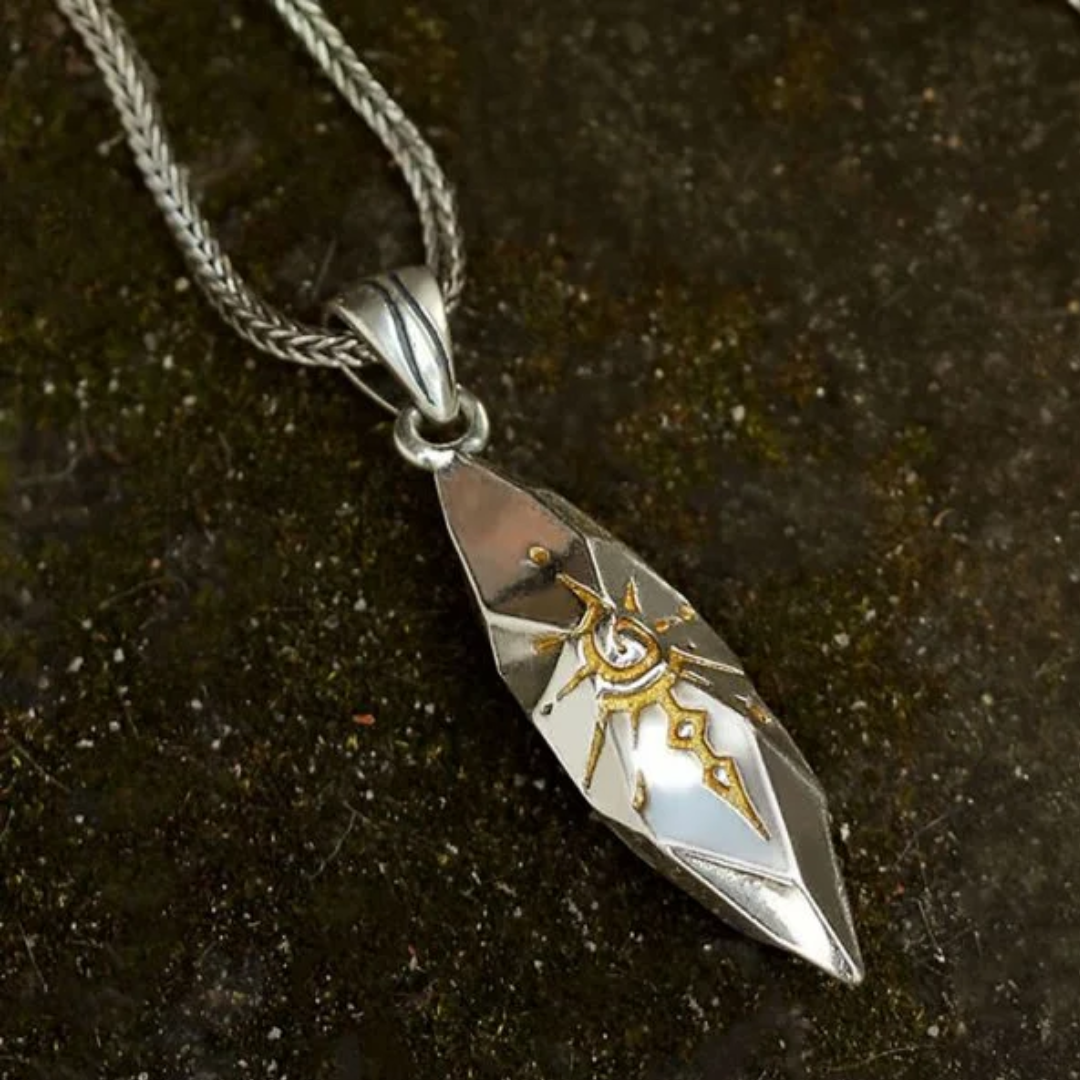 Solar Sigil Pendant Necklace