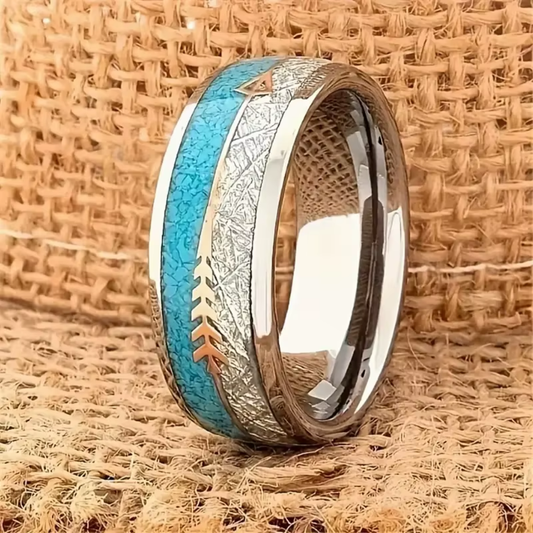 Turquoise Ridge Heritage Ring