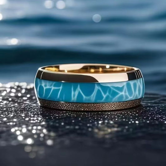Midnight Granite Ring