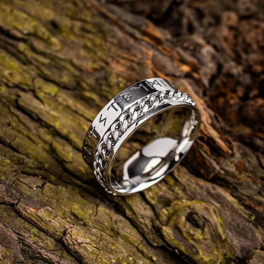 Runic Vintage Chain Ring