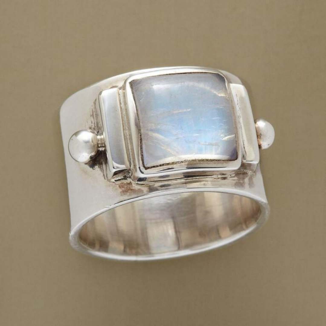 Moonstone Majesty Ring