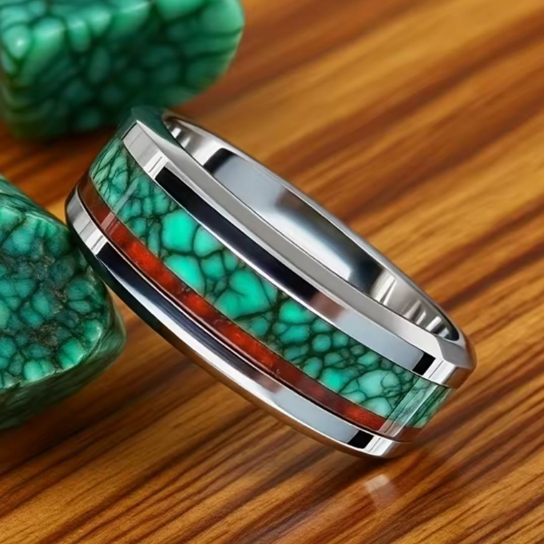 Azure Timber Heritage Ring