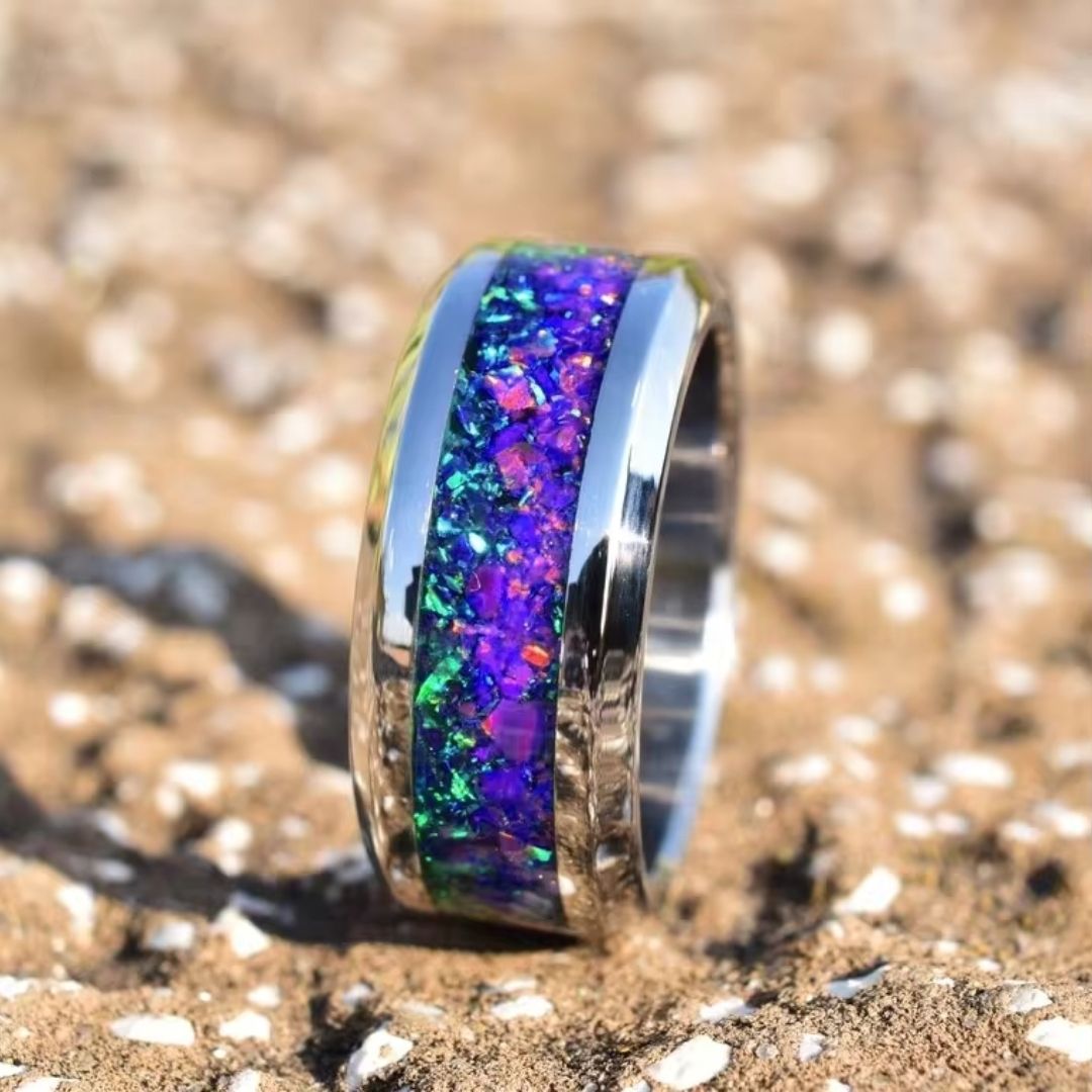 Aurora Opal Ring