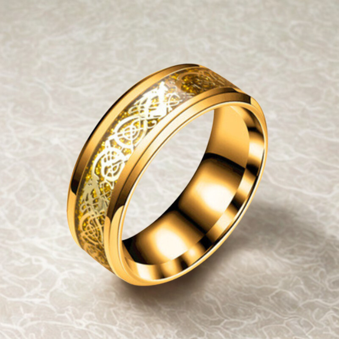 Gold Vintage Infinity Ring