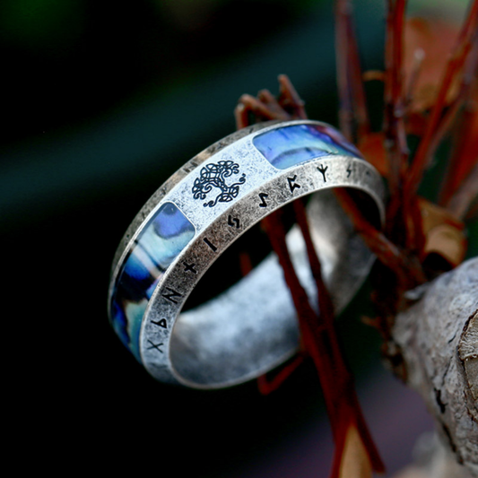 Mystic Abalone Ring