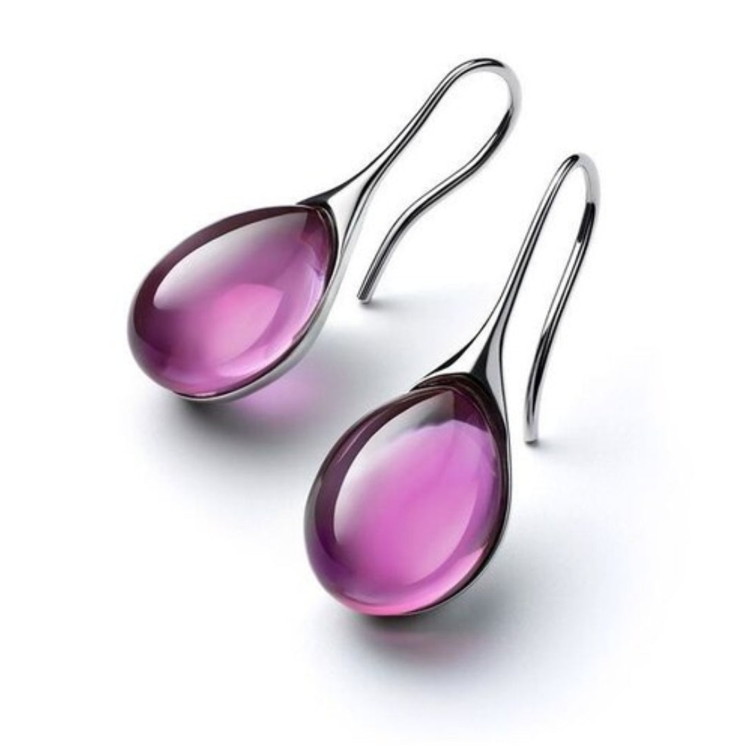 Chic Crystal Drop Earrings