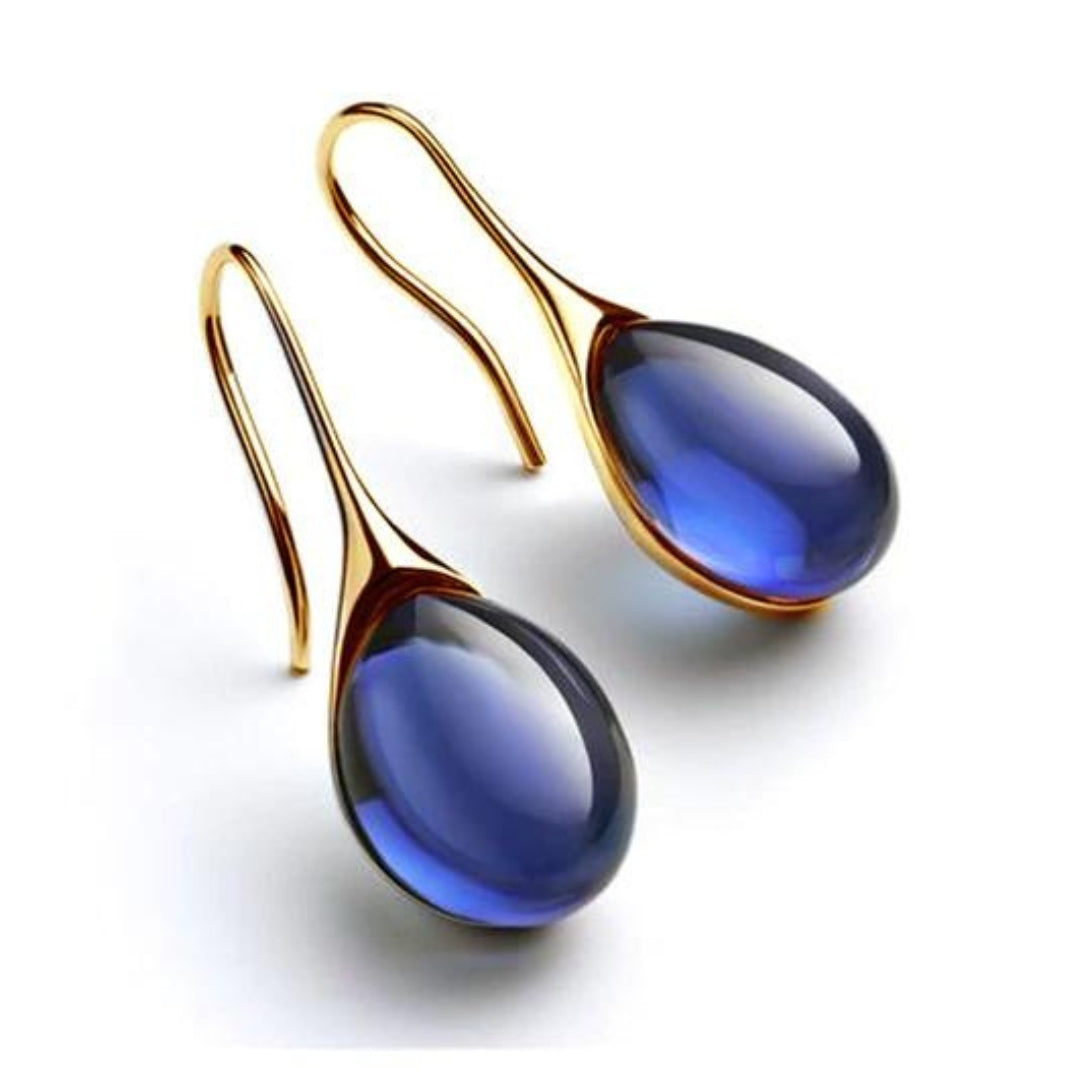 Chic Crystal Drop Earrings