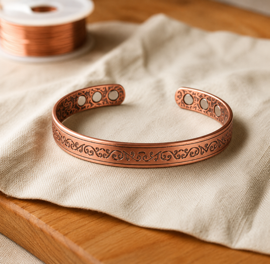 Ornate Copper Bracelet