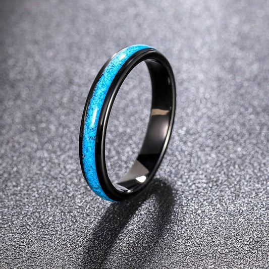 Azure Turquoise Inlay Ring
