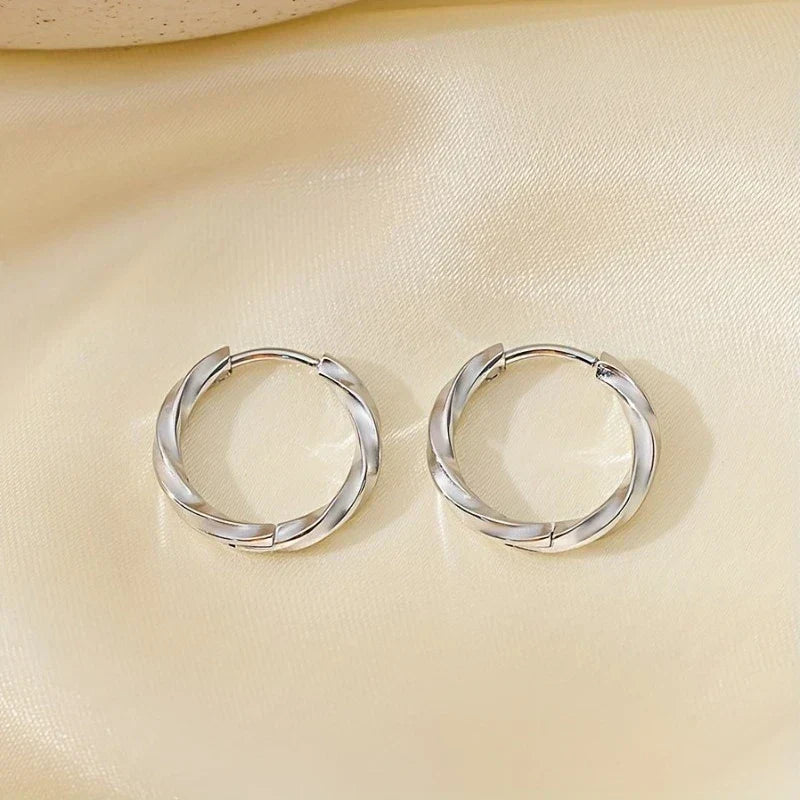 Minimalistic Geometric Hanging Earrings