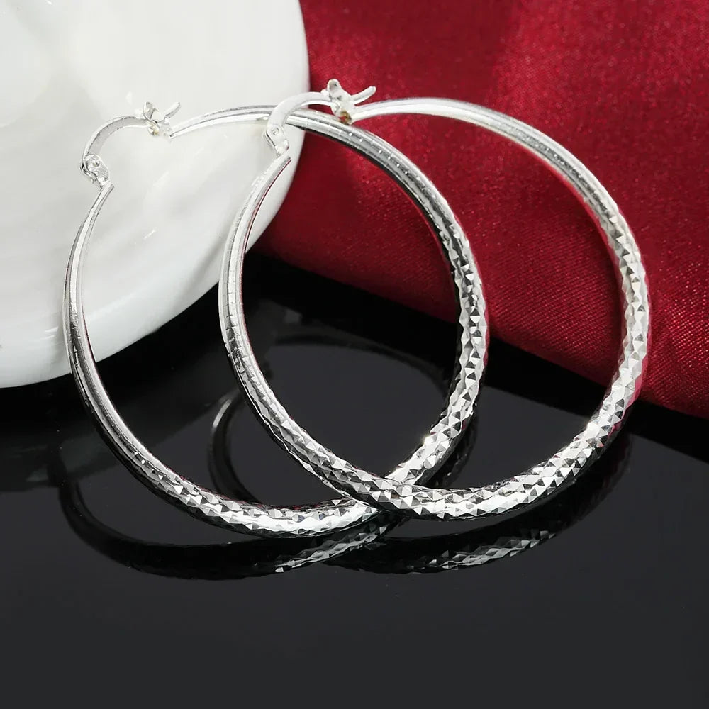 Sterling Silver Hoops