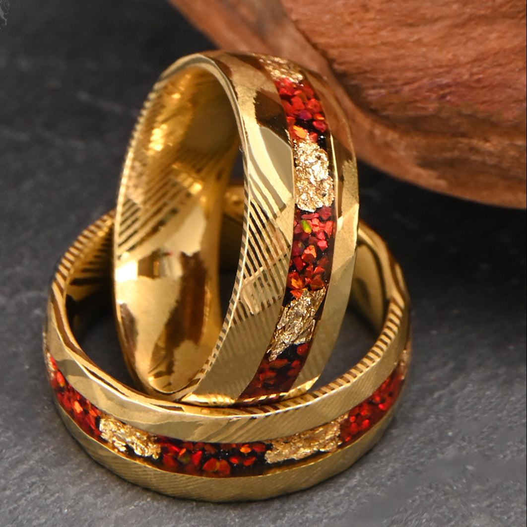 Crimson Gold Royale Ring