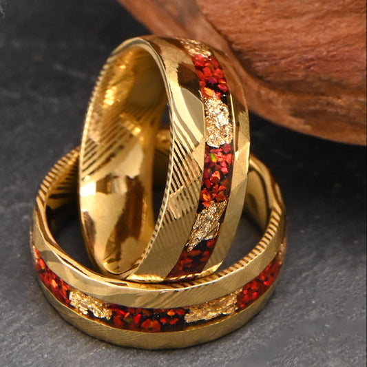 Crimson Gold Royale Ring