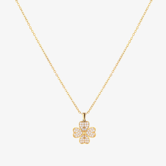 Heart Bloom Necklace | Gold