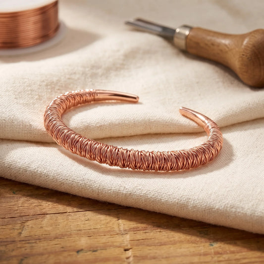 Fjord Copper Bracelet