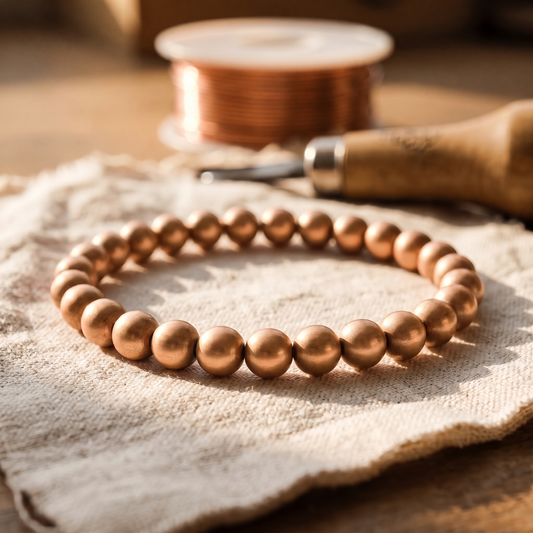 Bark Copper Bracelet
